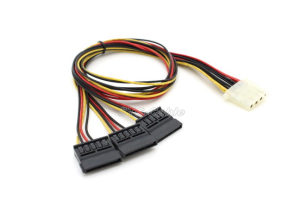 Muški 15 Pin 3 SATA kabel Molex 4Pin