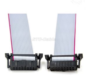 2,54 mm Pitch 2x8Pin 16Pin 16 zica IDC umotan zaglavlje ravne vrpce kabel F/F